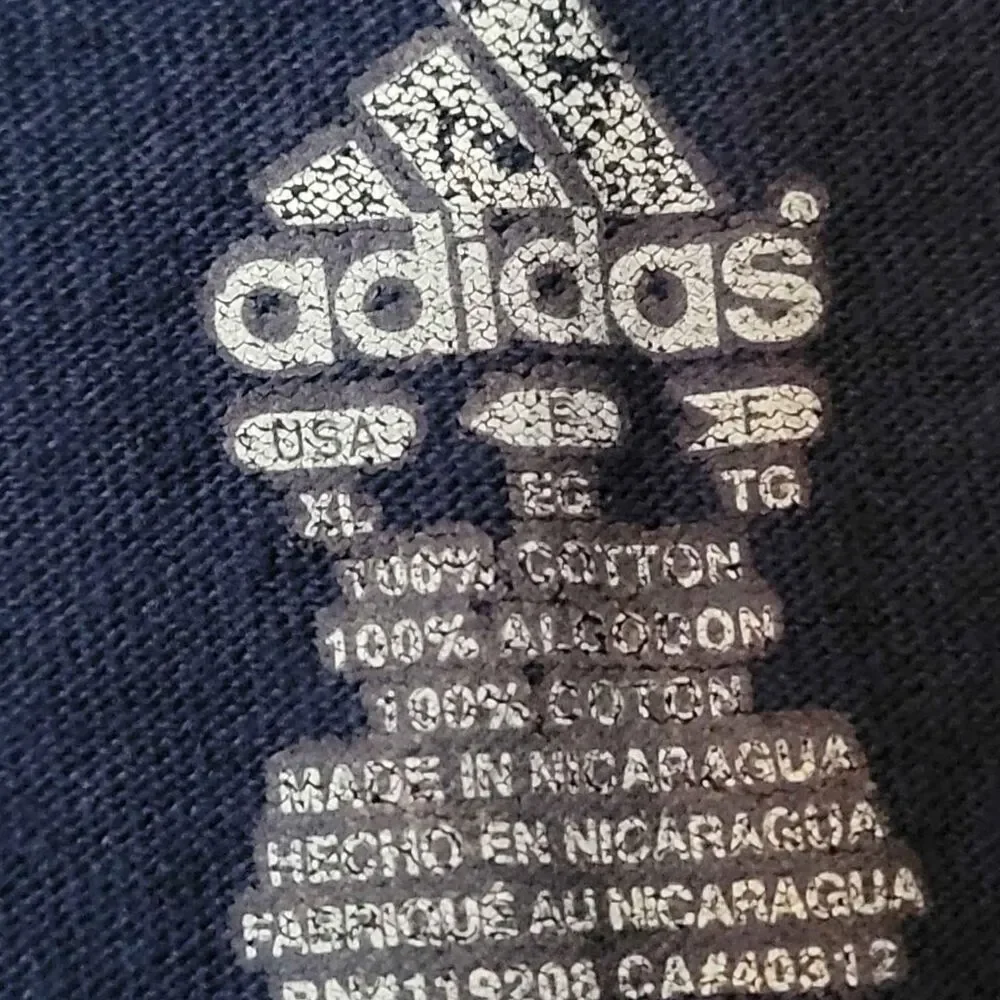 Men's Size XL adidas U of I Fighting Illini Long Sleeve T-shirt Illinois
